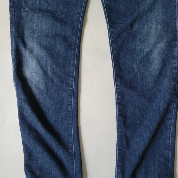 AG Adriano Goldschmied  The Stevie Mid rise Slim Straight Leg Size 32R - Picture 7 of 12